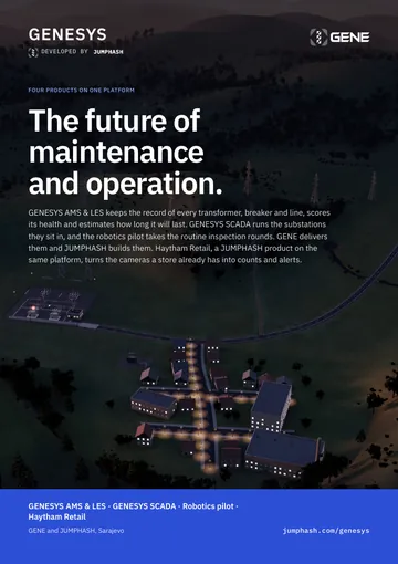 First page of the GENESYS brochure