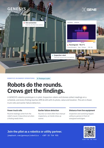 First page of the Robotics flyer
